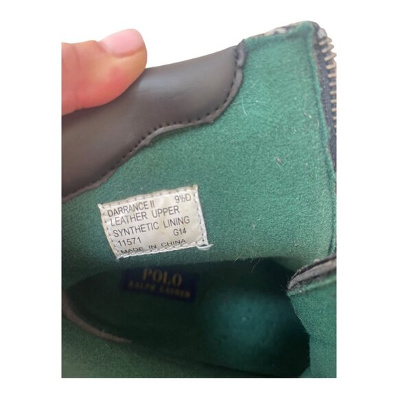 Men's Polo Ralph Lauren Conquest Hi III Men's 9.5 D Duck Boots Brown/Tan - Picture 8 of 10